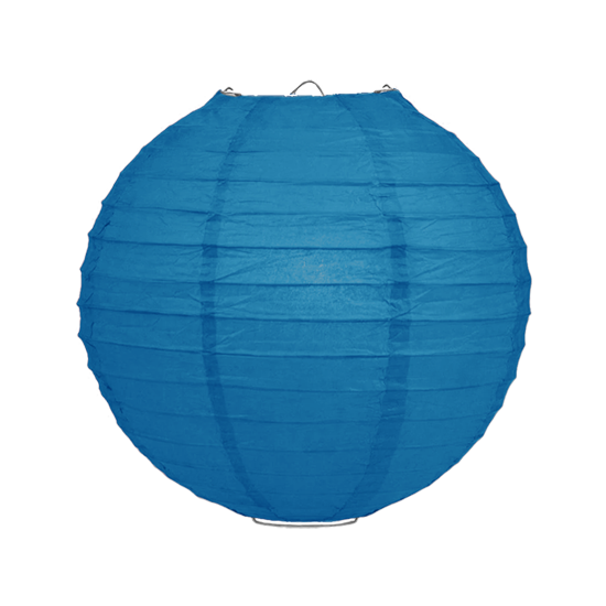 Lampion royalblauw 35cm
