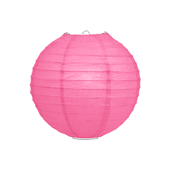 Lampion roze 25cm