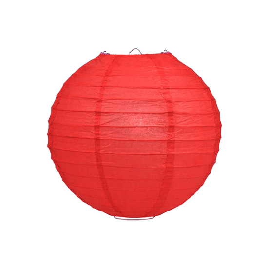 Lampion rood 25cm