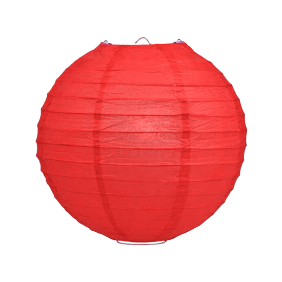 Lampion rood 35cm