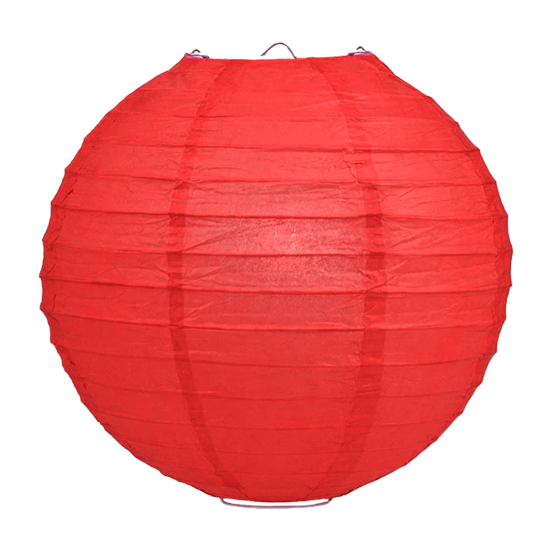 Lampion rood 50cm