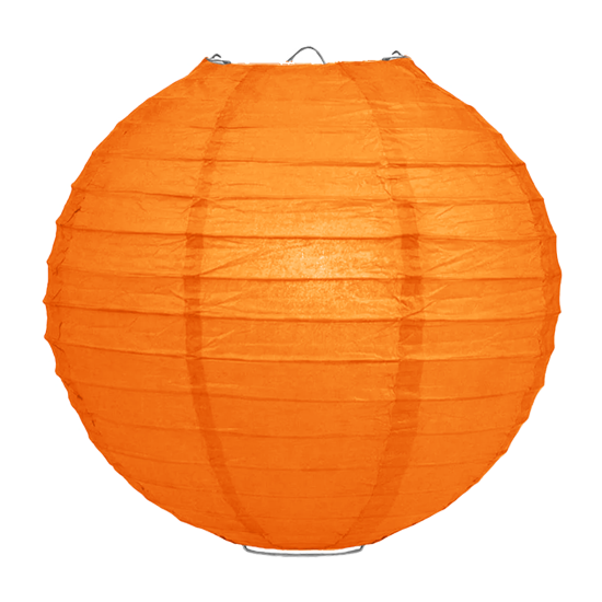 Lampion oranje 50cm