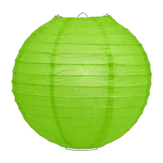 Lampion lichtgroen 50cm