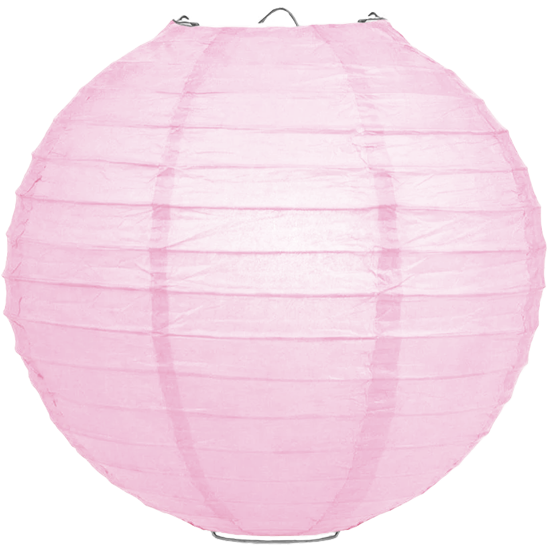 Lampion lichtroze 80cm