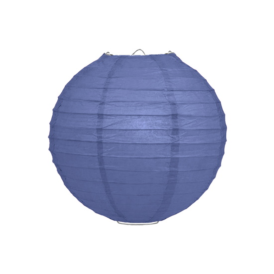 Lampion marineblauw 25cm
