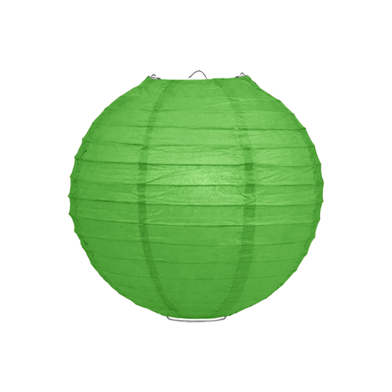 Lampion groen 25cm
