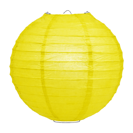 Lampion geel 50cm