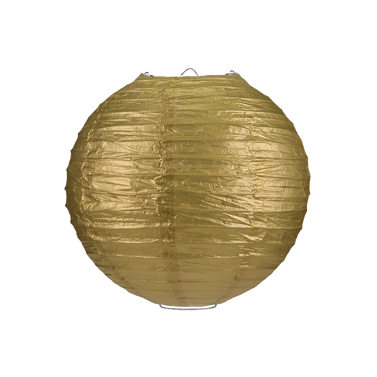 Lampion goud 25cm