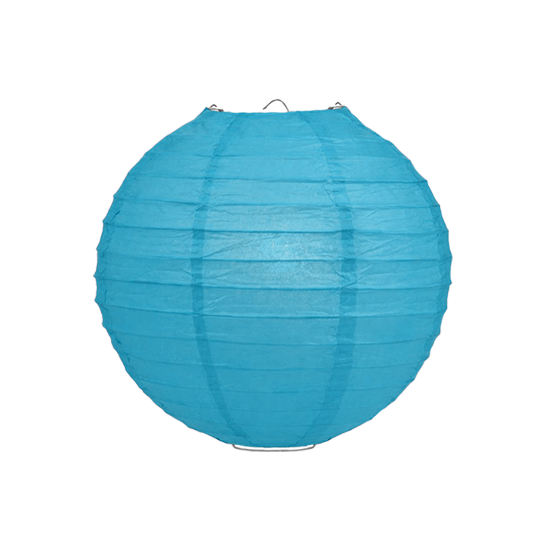 Lampion babyblauw 25cm