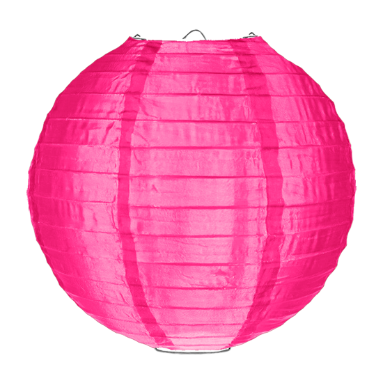 Nylon lampion roze 50cm