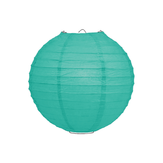 Lampion teal 25cm