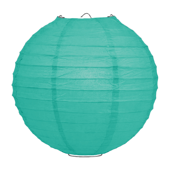 Lampion teal 50cm