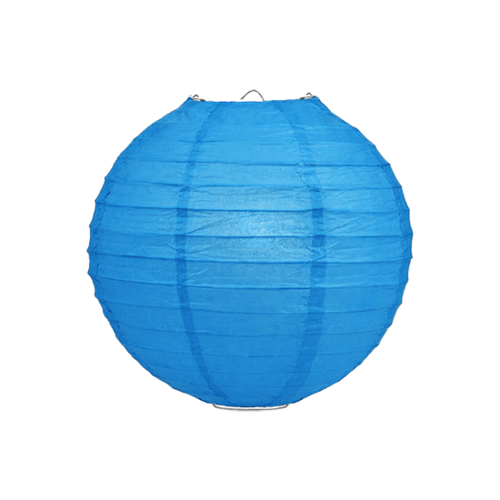 Lampionpakket - Papier - Blauw - 10-delig