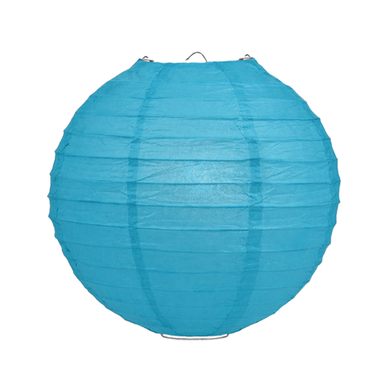 Lampionpakket - Papier - Blauw - 10-delig