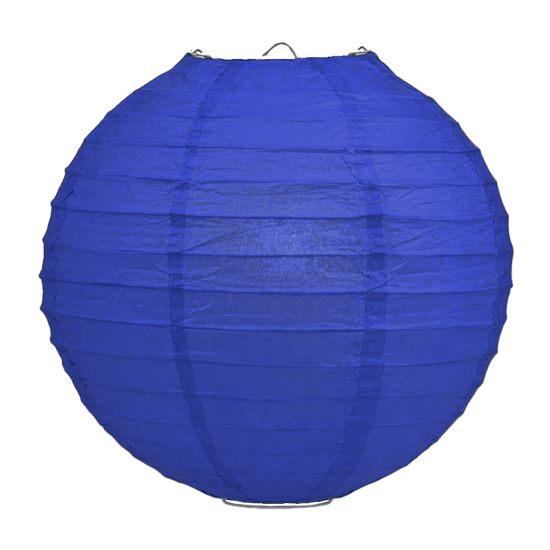Lampionpakket - Papier - Blauw - 10-delig