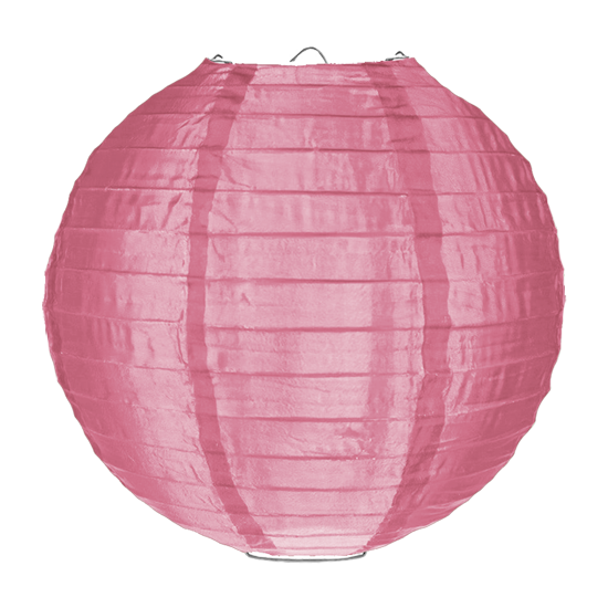 Nylon lampion oudroze 50cm
