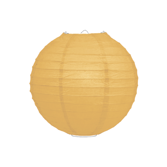 Lampion abrikoos 25cm