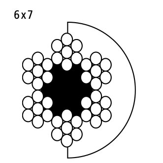 Stahlseil 3 mm verzinkt, 200 Meter