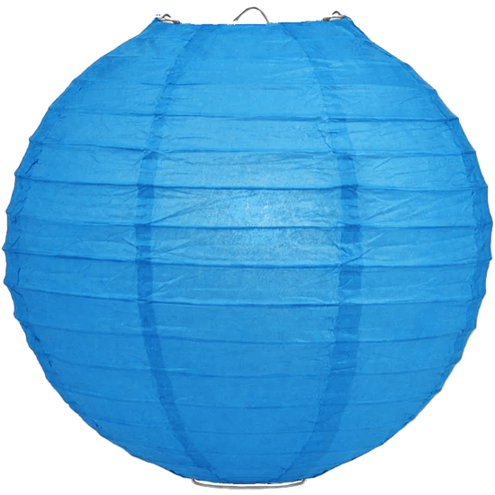 Lampion Blauw 80cm