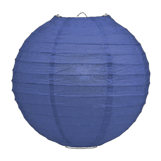 Lampion donkerblauw 50cm