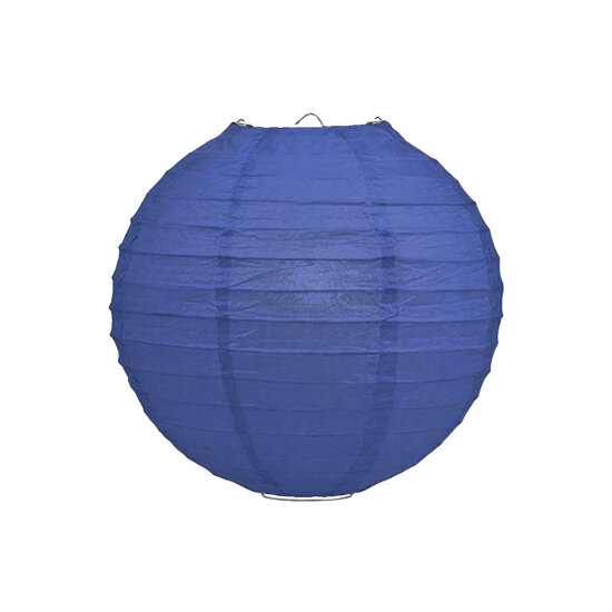 Lampion donkerblauw 25cm