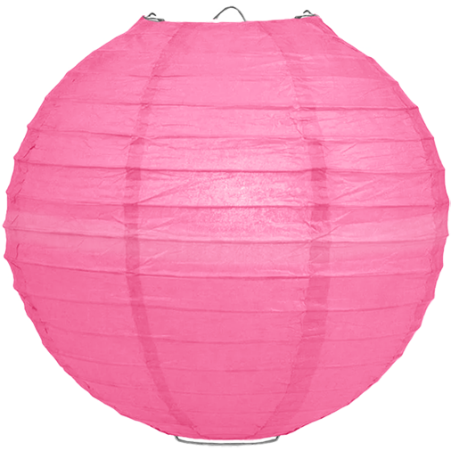 Lampion roze 75cm