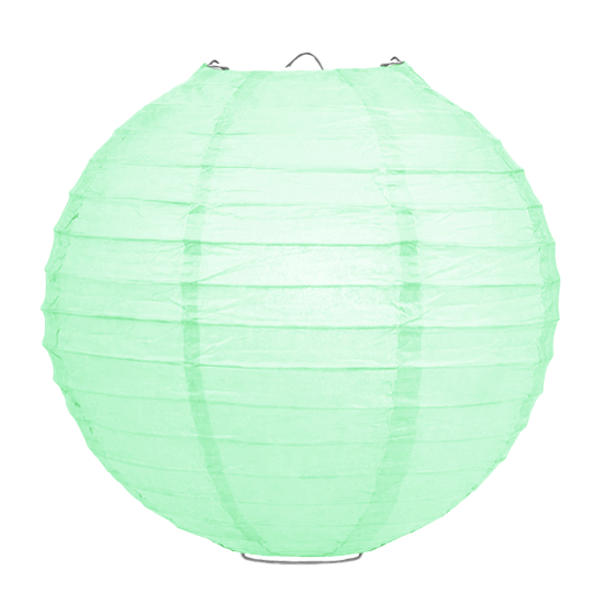 Lampion licht mint 50cm