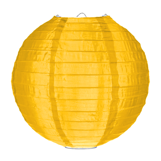 Nylon lampion maisgeel 50cm