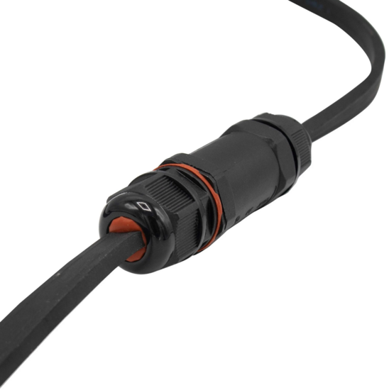 Waterbestendige connector voor prikkabels