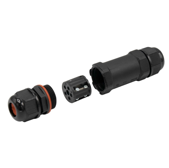 Waterbestendige connector voor prikkabels