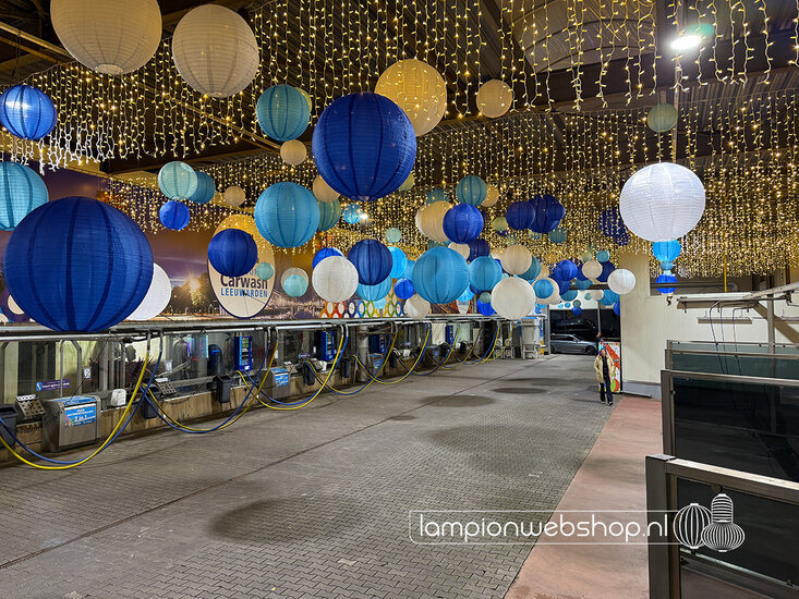 XL Indoor Carwash Leeuwarden - Nylon lampionnen