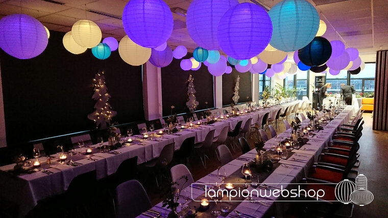 Kerst diner op kantoor