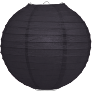 Lampion zwart 80cm