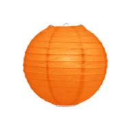 Lampion oranje 25cm