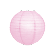Lampion lichtroze 25cm