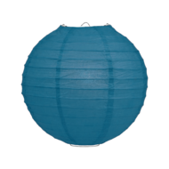 Lampion petrol blauw 35cm
