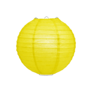 Lampion geel 25cm