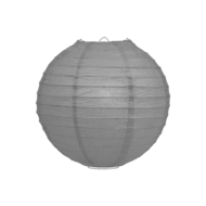 Lampion grijs 25cm
