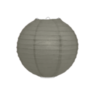 Lampion kiezelgrijs 25cm