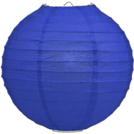 Lampion donkerblauw 80cm