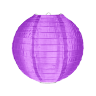 Nylon lampion paars 35cm