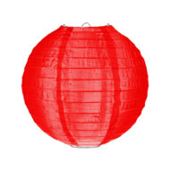 Nylon lampion rood 35cm