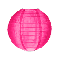 Nylon lampion roze 35cm