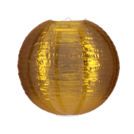 Nylon lampion goud 35cm