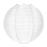 Nylon lampion wit 50 cm