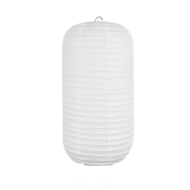 Lampion cilinder wit 20 x 35cm