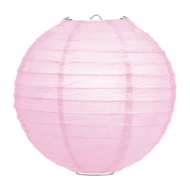 Lampionpakket - Papier - Pink &amp; Silver - 10-delig