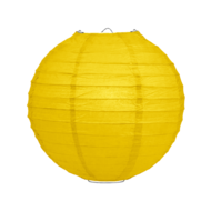 Lampionpakket - Papier - Navy blue &amp; Yellow - 40-delig