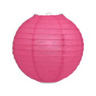 Lampion donkerroze 35cm