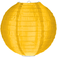 Nylon lampion maisgeel 80cm